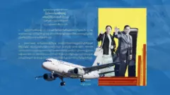 ဗိုလ်ချုပ်မှူးကြီးမင်းအောင်လှိုင်ရဲ့ ပြည်ပခရီးစဉ်တွေအတွက် Airbus အမျိုးအစား A319-115 (MSN 5193) လေယာဉ် XY-ALK ကို သုံးပါတယ်။