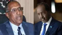 Madaxweyne Xasan iyo Madaxweyne Muuse Biixi 