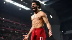 Salah lẹyin to gba goolu wọle