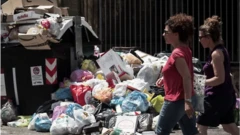 กองขยะในกรุงโรม