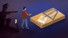 Gambar ilustrasi penangkapan Boni atas kasus penyalahgunaan narkotika. Namun apa yang dialaminya berbeda dengan yang tertera dalam Berita Acara Pemeriksaan (BAP).