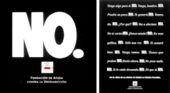 Cartel de No a la droga