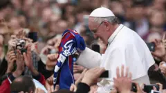 Papa Franja je bio veliki navijač Fudbalskog kluba San Lorenco de Almagro iz Buenos Ajresa