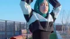 Plesačica u hidžabu