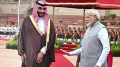 முகமது பின் சல்மானுடன் மோதி