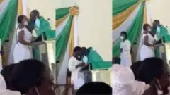 Aworan bi Fada se n fi ẹnu ko awọn akẹkọọbinrin
