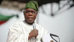 Former Nigerian President Olusegun Obasanjo