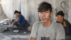 Түркиядагы ооган качкын бала