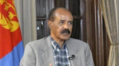የኤርትራው ፕሬዝደንት ኢሳያስ አፈወርቂ 