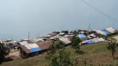 बारपाक नजिकै रहेको दलितहरूलाई टहरा बनाएर राखिएको स्थान