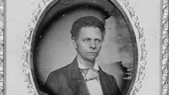 Un retrato en blanco y negro de Joseph Jenkins Roberts