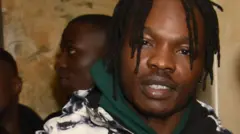 Naira Marley close up shot