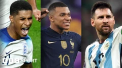 Rashford, Mbappe na Messi