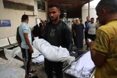 Gazze'de ölen çocuklar