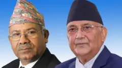 माधव नेपाल र केपी ओली