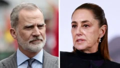Felipe VI y Claudia Sheinbaum