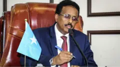Pireezidaantii Somaaliyaa Mohaammad Abdullaahi Faarmaajoo