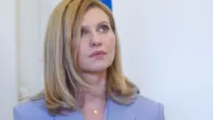 bu gün Ukraynada Ukrayna Prezidentinin arvadı Yelena Zelenskaya