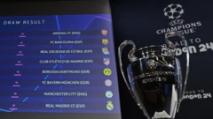 Full Champions League round of 16 fixtures 