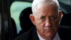 የእስራኤል የጦር ካቢኔ ሚኒስትር ቤኒ ጋንትዝ 