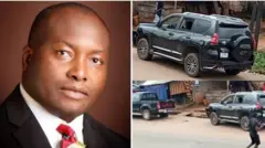 Sẹ́nétọ̀ Ifeanyi Ubah àti àwọn ọkọ̀ tí àwọn agbébọn ṣe ìkọlù sí