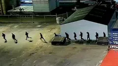 Сборщики кокаина, попавшиеся на камеру наблюдения