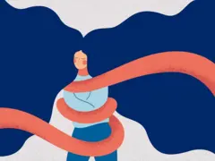 A symbolic picture of a woman