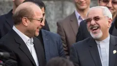 ظریف و قالیباف
