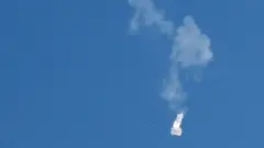 إسقاط الصاروخ الصيني فوق المياه الإقليمية الأمريكية