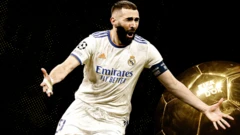 R﻿utahizamu Karim Benzema wa Real Madrid n'ikipe y'igihugu y'Ubufaransa