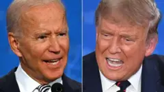 Biden y Trump