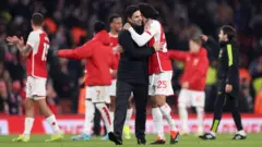 میکل آرتتا سرمربی آرسنال