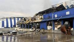 17 людей загинули від удару Росії по Києву й області балістикою: палали будинки, "Епіцентри", "Розетка", "Нова пошта", був витік аміаку