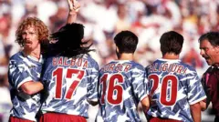 Camisa reserva dos Estados Unidos na Copa de 1994
