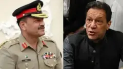 عمران خان، آرمی چیف جنرل عاصم منیر