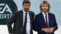 Andrea Agnelli (à gauche) et Pavel Nedved