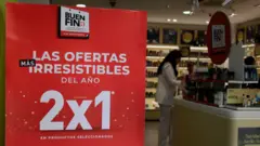 Un cartel de Buen Fin en México.