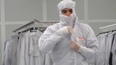 Gordon Corera visited the Newport Wafer Fab plant