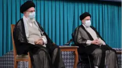 آیت‌الله خامنه‌ای و ابراهیم رئیسی