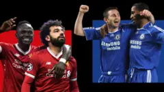 Karaa bitaan taphattoota Liiverpuul Maanee fi Saalaah, gama mirgaan ammoo taphattoota Chelsii Laampaard fi Diroogbaa