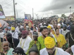 Ẹgbẹẹgbẹrun eeyan lo ma n kopa nibi ọdun Osun-Osogbo lọdọọdun