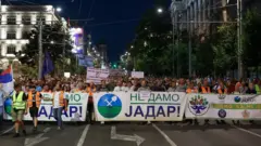 протест због најаве ископавања литијума на западу Србије