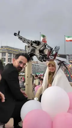 ازدواج ۵۰۰ زوج از جانفدایان حکومت ایران در تجمعهای شبانه