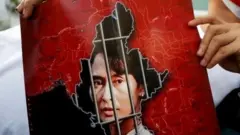 অং সান সু চিকে আটক রেখেছে মিয়ানমারের সেনা বাহিনী