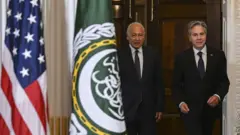 بلینکن و ابوالغیط