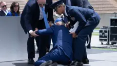 Biden fall