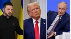 Ông Zelensky, ông Trump, ông Putin