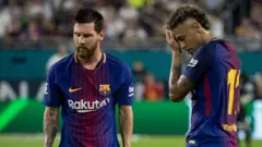 Lionel Messi and Neymar