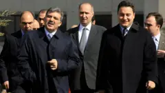Eski Başbakan Yardımcısı Ali Babacan'ın, 11. Cumhurbaşkanı Abdullah Gül