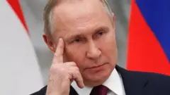 Mr Putin was speaking after talks with Hungarian Prime Minister Viktor Orban in Moscow